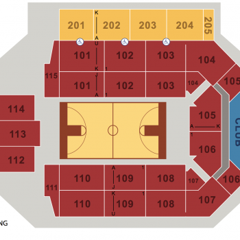 University Of Richmond Robins Center Seating Chart